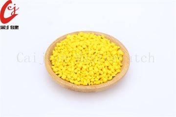 Yellow Food Grade Masterbatch Granules