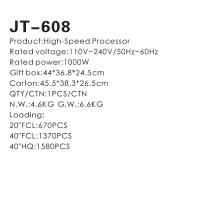 Foshan Jutian Hotel Appliances: Mixer, Juicer, Oster Blender