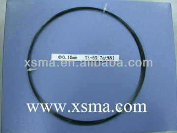 nickel titanium shape memory alloys wires