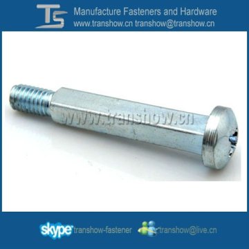 cross recess pan head square neck screw
