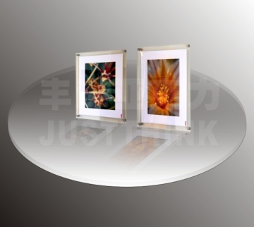 customized wall mounted acrylic poster frame