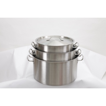 Stockpot en acier inoxydable à isolation élevée