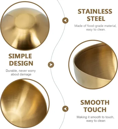 Wholesale Stainless Steel Insulated Salad Bowl for Snacks