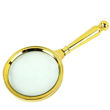 Vintage 10x Magnifiers for Kids and Adults: Diameters of 60mm, 70mm, 80mm, and 90mm - Perfect Handheld Glass Magnifying Glasses