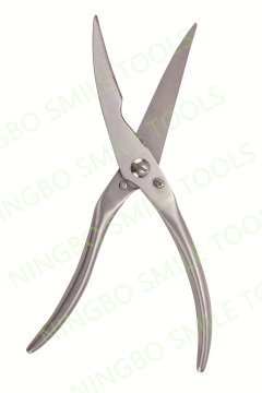 Kitchen Powerful Chicken Bone Scissors Chicken Duck Fish Cutter Shears Stainless Steel Scissors Scale Clean Cook Scissors Knife