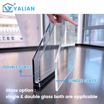 Slide Window Design Aluminum Frame Glass Sliding Window