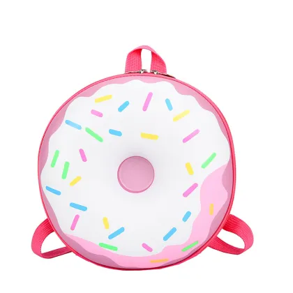 Fashion Lovely Doughnut Backpack Girls Toy Gift