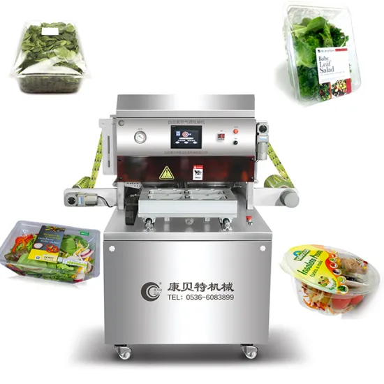 KBT Fresh Meat & Fruit Packing Machine: Tray Sealing for Chicken Breast