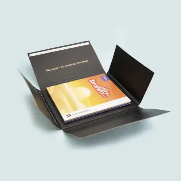 Customize printing high glossy pink A4 book boxes