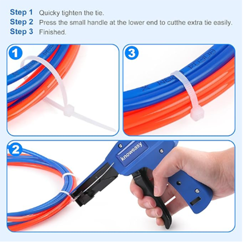 Cable Tie Tensioning Fastening Tools Cable Tie Gun (1)