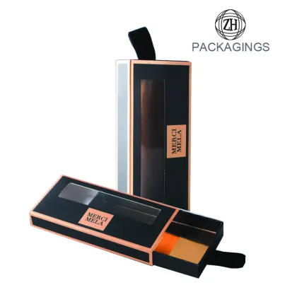 Eyelash extension storage box slider eyelash box