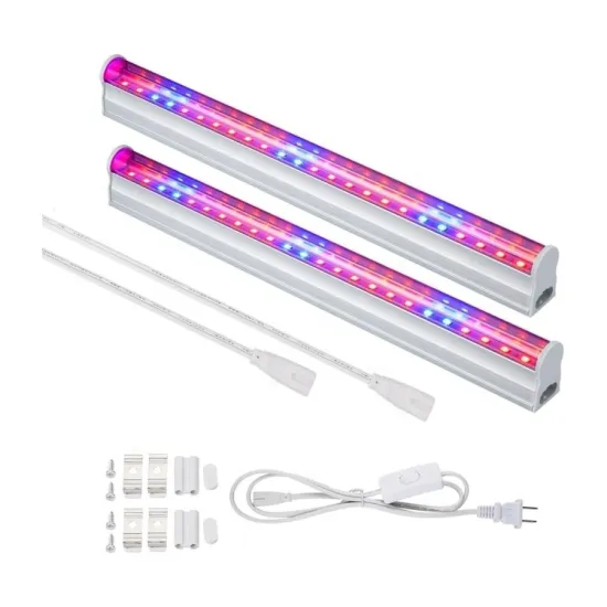 18W/24W/36W T8 LED Grow Light for Hydroponic Indoor Gardening (Lettuce, Mushrooms)