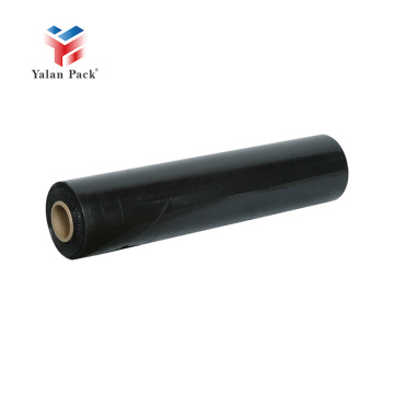 დაბალი MOQ PE გრაგნილი დამცავი ფილმი Clear Black Packing Lldpe Stretch Film