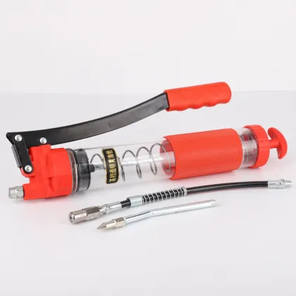 Factory Direct Wholesale: High Quality 600CC Transparent Butter Gun & Grease Gun