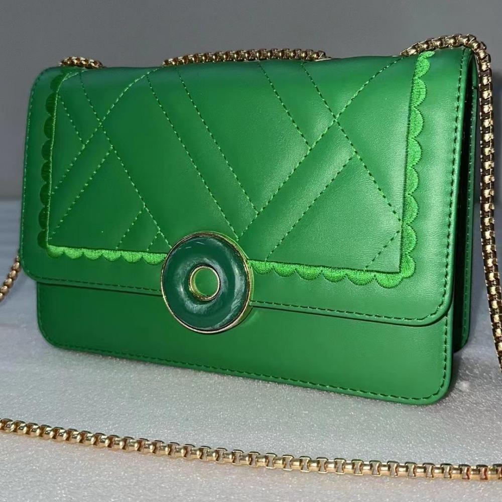 Grüne modische Frauen -Crossbody -Taschen