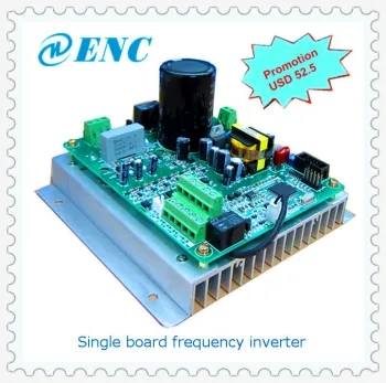 Small-Size Micro Single Board Frequency Inverter, 0.75kw, 1HP