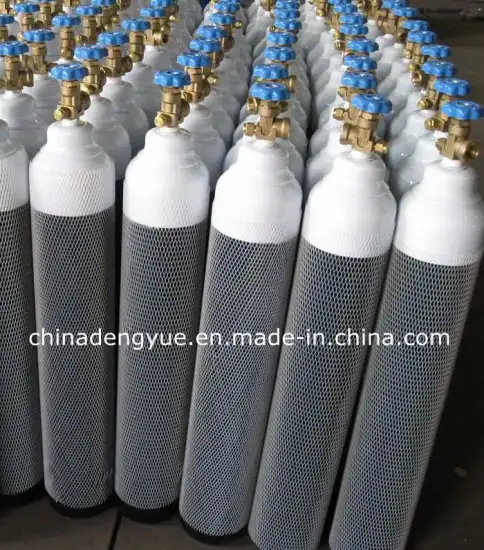 Nitrogen Gas Cylinder Portable Oxygen Cylinder CO2 Cylinder
