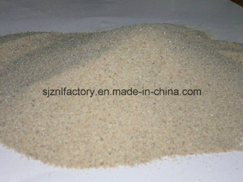 Sable de quartz sable/haute qualité Silca avec différents tailles de sortes