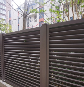 Factory Direct Sale: High-Quality Aluminum Fence Louvers and Sheet Metal Fencing
