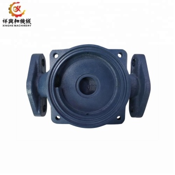 HT200 250 grey iron casting small water pump impeller with powder coating
