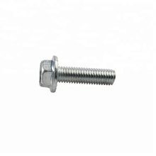 Zink Finish Grade 8.8 DIN6921 Hex Flange Bolt