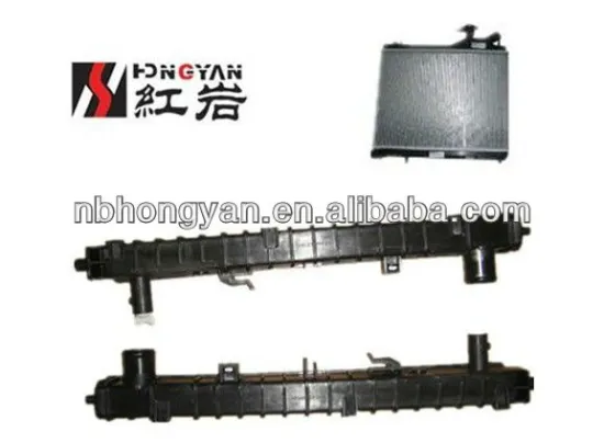 Auto radiator plastic tank for Partner Peugeot