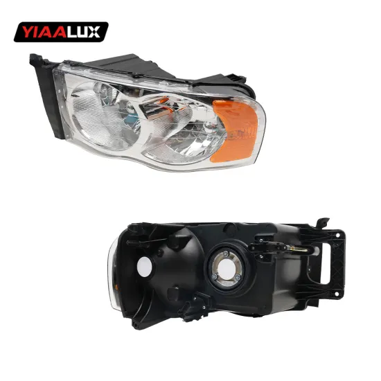 Car Headlights for 2002-2005 Dodge Ram 1500, 2500, 3500 Pickup