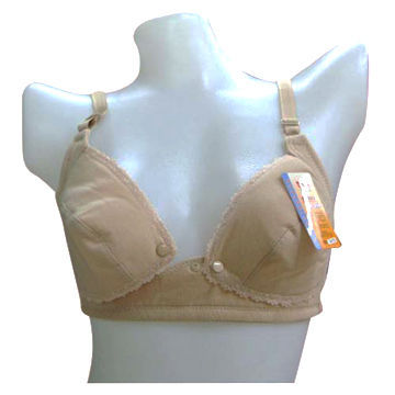 Women's Nursing Bra, Made of Nylon/Polyamide and Spandex, Thin Cup, Various Colors are Available