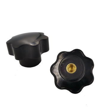 Mould Injection brass insert thread bakelite star knob 3/8-16