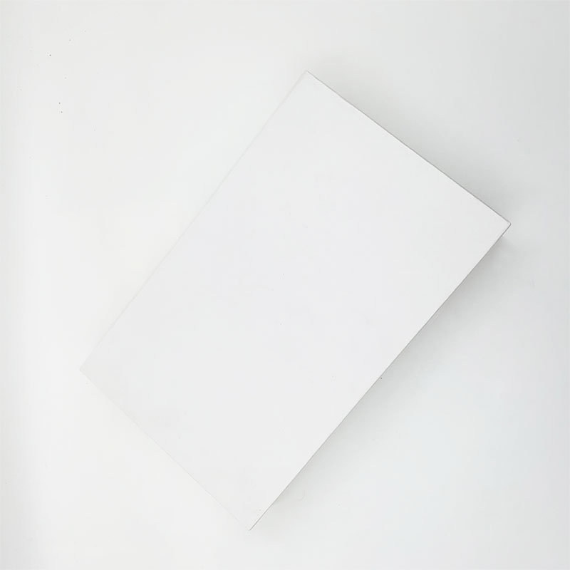 White clamshell packaging box