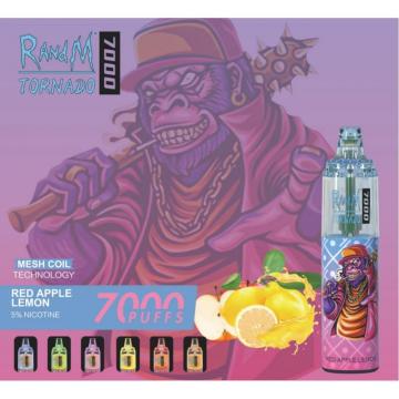 Disposable RandM Tornado 7000 Puffs Single-use vape