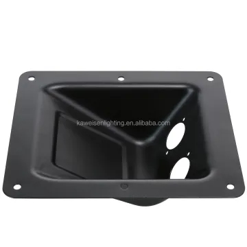 Special Design Speaker Accessories: Recessed Terminal Boxes, Cups, Plates, and Speaker Boxes