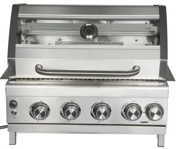 4 Burner Garden Built-In Barbecue Grill