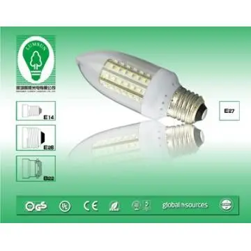 E27/E14/E26/B22 LED Candle Light Bulb
