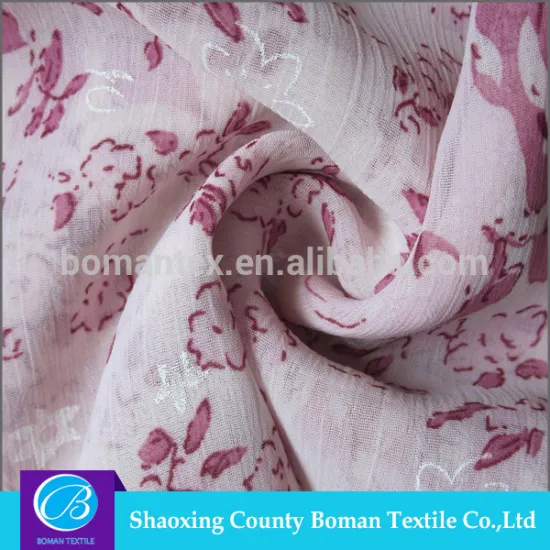 Textile fabric supplier Latest design Fashion Plain chiffon fabric