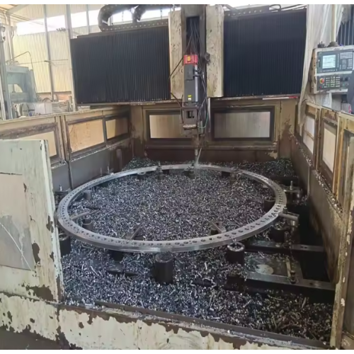 Anneau rond en acier allié forgé avec précision OEM forgé