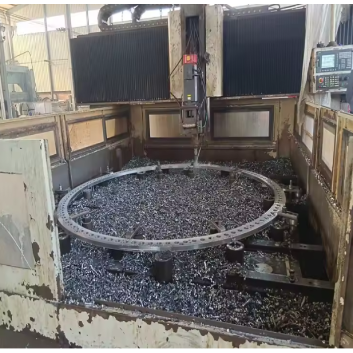 Anneau rond en acier allié forgé avec précision OEM forgé