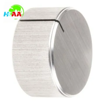 Supply custom precision turning knob, OEM aluminum audio knob, audio control knob