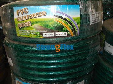 Green Black PVC Garden Hose