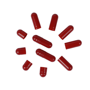 Customized Gelatin Capsule Shells: Sizes 00, 00B, 0, 1, 2, 3, 4 - Empty Capsules for Various Applications