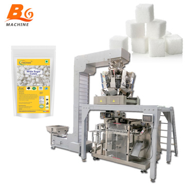 Automatic 24-Head Scale Weighing and Packing Machine for Sugar Cubes and Small Foods