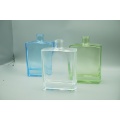 quadratische Glasflasche
