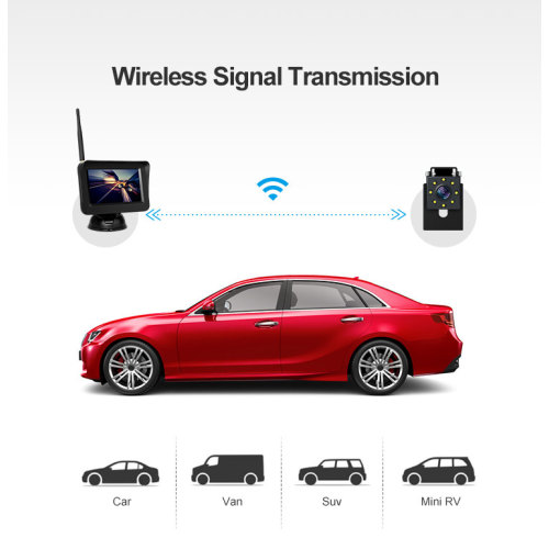 Car Reversing Camera Wireless Backup Camera with Monitor