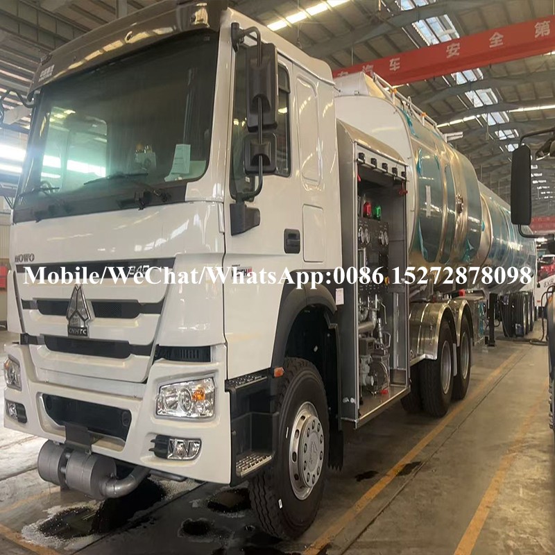 Camión de reabastecimiento de combustible de aviones Howo personalizado