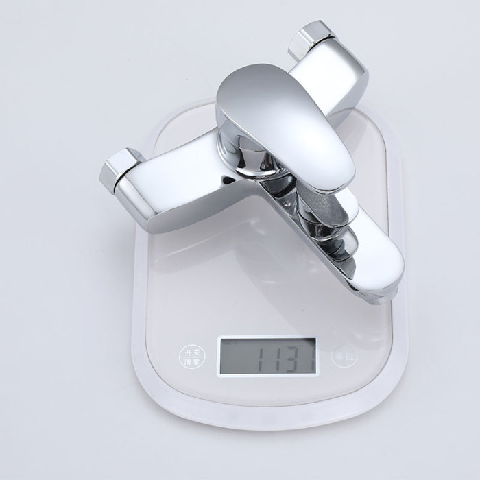 Modern Electroplated Single Lever Faucet