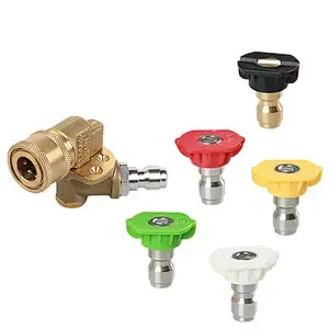 High Pressure Washer Gun 4000psi with 5 Color Nozzles
