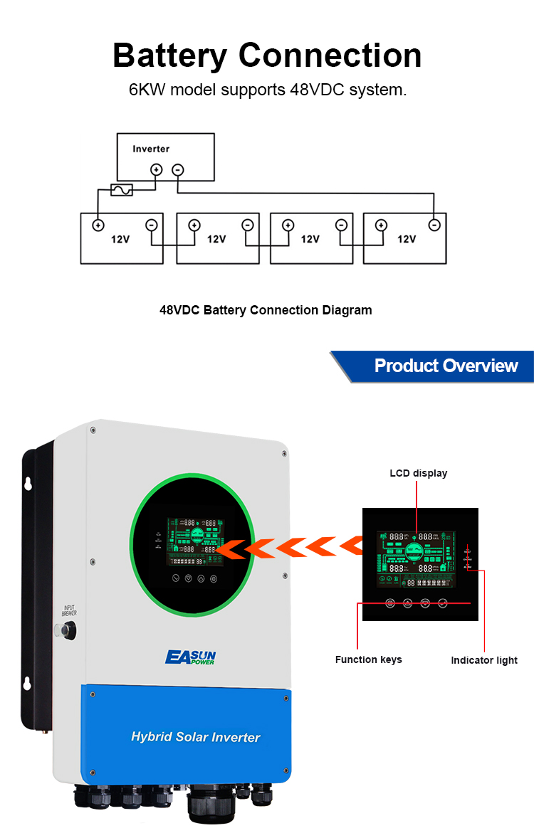 EASUN Hybrid Solar Inverter