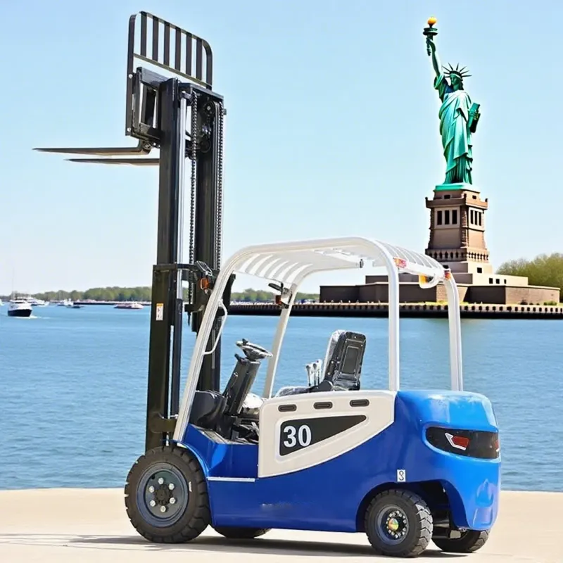 Efficient Electric Forklift for Material Handling