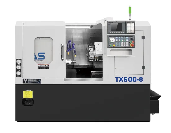 TX600-8 CNC Horizontal Lathe with Fanuc Control: Automatic Live Tooling and Precision Spinning Machine