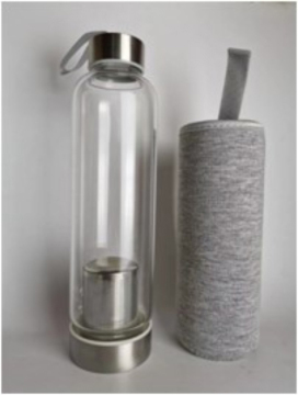 550mL Insulated Glass Bottle